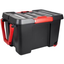 EDA Aufbewahrungsbox STOCKR 120 Liter schwarz