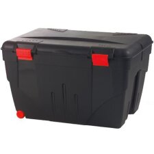 EDA Aufbewahrungsbox TRAFIC 200 Liter schwarz / rot