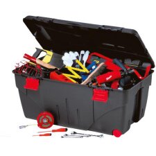 EDA Aufbewahrungsbox TRAFIC 200 Liter schwarz / rot