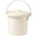 EDA Hygiene-Eimer mit Metallgriff 5,5 Liter creme