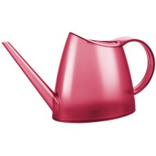 EDA Gießkanne FUCHSIA 1,5 Liter transparent-himbeere
