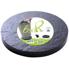 EDA Pflanzenroller 6 Rollen in Steinoptik