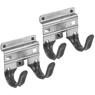 Bradas Werkzeughalter-Set mit 2 Haken 2er Set