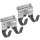Bradas Werkzeughalter-Set mit 2 Haken 2er Set
