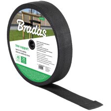 Bradas Baum-Bindeband PP 40 mm x 25 m schwarz