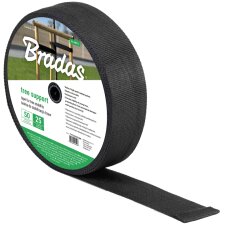 Bradas Baum-Bindeband PP 50 mm x 25 m schwarz