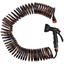 Bradas Spiral-Gartenschlauch-Set SPRING FLEX 15 m...