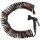 Bradas Spiral-Gartenschlauch-Set SPRING FLEX 15 m schwarz/orange