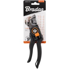 Bradas Bypass-Gartenschere V-SERIES anthrazit/orange