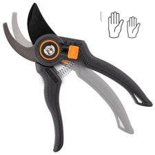 Bradas Bypass-Gartenschere V-SERIES anthrazit/orange