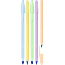 BIC Kugelschreiber Cristal Pastel Strichfarbe: blau 20er