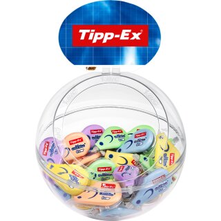 Tipp-Ex Korrekturroller "Mini Pocket Mouse Pastel" 5 mm x 6 m im Display 40 Stück