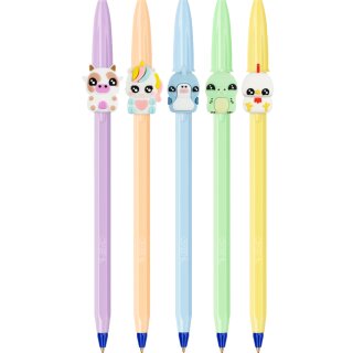 BIC Kugelschreiber Cristal Pastel Figurines 20er Kartonbox