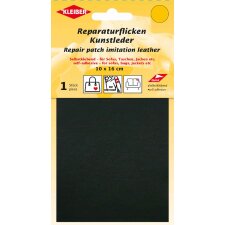 KLEIBER Kunstleder-Flicken selbstklebend schwarz