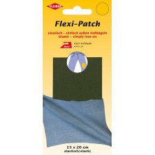 KLEIBER Flexi-Patch zum außen Aufbügeln oliv