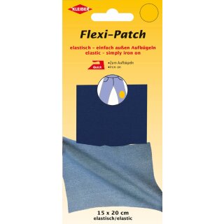 KLEIBER Flexi-Patch zum außen Aufbügeln blau