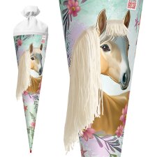ROTH Schultüte "Pferd Bella" rund 700 mm...