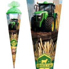 ROTH Schultüte "Traktor Power" eckig 850 mm