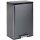 Rubbermaid Tret-Abfalleimer Elite Step-On 45 Liter anthrazit aus Edelstahl