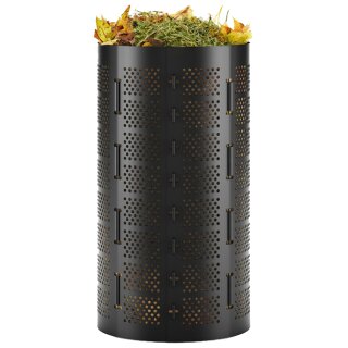 Bradas Kompostbehälter 180 Liter aus HDPE schwarz
