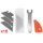 Bradas Multifunktionale Gartenschere V-SERIES orange