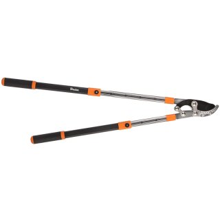 Bradas Amboss-Astschere V-SERIES teleskopierbar anthrazit/orange