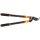 Bradas Bypass-Astschere V-SERIES teleskopierbar anthrazit/orange