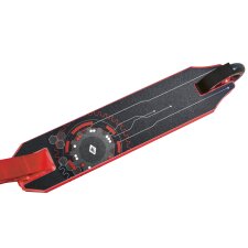 SCHILDKRÖT Tretroller Stunt Scooter Flipwhip Metallic Red schwarz/rot
