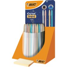 BIC Kugelschreiber Cristal Glacé 40er Display