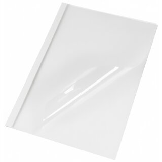 pavo Thermobindemappe glänzend DIN A4 15 mm weiß 100 Stück