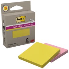 Post-it Haftnotizen super sticky Recycling notes...