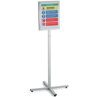 DURABLE Infoständer INFO STAND OUTDOOR DIN A3 grau