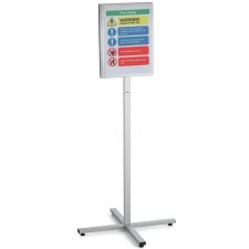 DURABLE Infoständer INFO STAND OUTDOOR DIN A3 grau