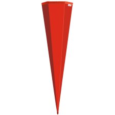 ROTH Schultüten-Rohling ohne Verschluss 850 mm rot
