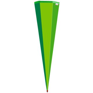 ROTH Schultüten-Rohling ohne Verschluss 850 mm grün