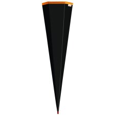 ROTH Schultüten-Rohling ohne Verschluss 850 mm schwarz