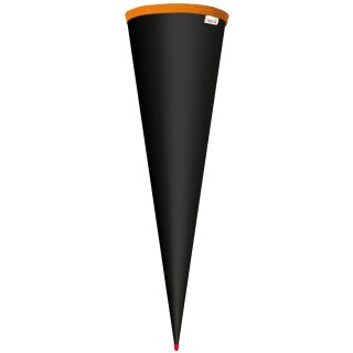 ROTH Schultüten-Rohling ohne Verschluss 700 mm schwarz