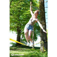 SCHILDKRÖT Slackline Länge: 15 m gelb
