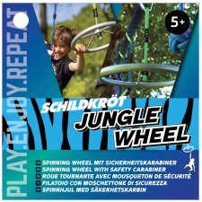 SCHILDKRÖT Jungle Spinning Wheel 355 mm grau