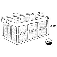 keeeper Profi-Klappbox "benno" 45 Liter light...