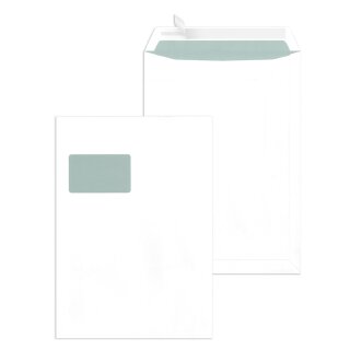 MAILmedia Versandtasche Offset weiß C4 mit Fenster