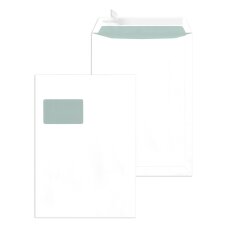 MAILmedia Versandtasche Offset weiß C4 mit Fenster