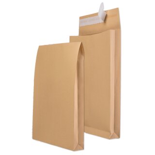 MAILmedia Faltenversandtasche B4 ohne Fenster weiß