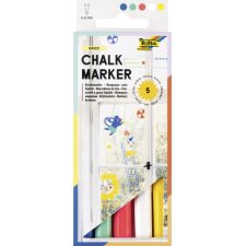 folia Kreidemarker BASIC 5er Set