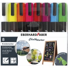 EBERHARD FABER Kreidemarker 1 - 2 mm 8er Etui
