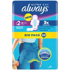 always Damenbinde Ultra Day Long mit Flügeln BigPack