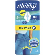 always Damenbinde Ultra Day Normal mit Flügeln BigPack