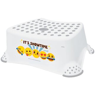keeeper kids Tritthocker "tomek emoji showtime" weiß