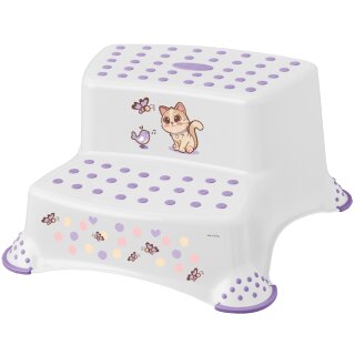 keeeper kids Tritthocker "igor cats" 2-stufig weiß