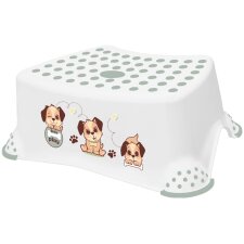 keeeper kids Tritthocker "tomek dogs" weiß